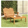 Image de Ensemble de salon de jardin Adirondack 2 pcs bois acacia solide