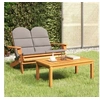 Image de Ensemble de salon de jardin Adirondack 2 pcs bois acacia solide