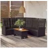 Image de Salon de jardin resine tressee 6 personnes 2 pieces