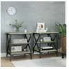 Image de Bijzettafels 2 st 40x42x50 cm bewerkt hout sonoma eikenkleurig825775