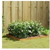 Image de Lit surélevé de jardin 100x100x18,5 cm acier corten 824513