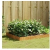 Image de Lit surélevé de jardin 100x100x26 cm acier corten