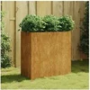 Image de Jardinière 80x40x80 cm acier corten