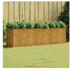 Image de Lit surélevé de jardin 280x80x80 cm acier corten