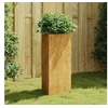 Image de Jardinière 40x34,5x75 cm acier corten 824546