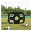 Image de Filet de but de football avec cible 120x80x80 cm polyester