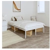 Image de Bedframe metaal wit 120x200 cm350911