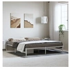 Image de Bedframe metaal wit 183x213 cm350918