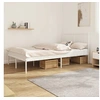 Image de Bedframe met hoofdbord metaal wit 120x200 cm350929