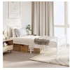 Image de Bedframe met hoofd- en voeteneinde metaal wit 80x200 cm350940