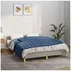 Image de Couverture lestée Bleu 140x200 cm 6 kg Tissu