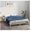Image de Couverture lestée Bleu 140x200 cm 10 kg Tissu