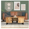 Image de Table basse 100x54x40cm bois de manguier solide et d ingénierie