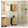 Image de Armoire de salle de bain 38x33x58 cm bois massif de manguier351994