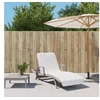 Image de Serviettes de plage 2 pcs blanc 75x200 cm tissu 400 GSM