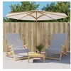 Image de Strandhanddoeken 2 st 400 g/m² 60x135 cm stof grijs362671