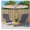 Image de Strandhanddoeken 2 st 400 g/m² 60x135 cm stof antracietkleurig362673