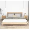 Image de Tables de chevet 2 pcs 40x30x55,5 cm bois ingénierie et fer352096
