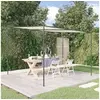 Image de Prieel 3x3 m 180 g/m² stof en staal wit362461