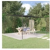 Image de Belvédère anthracite 4x4 m 180 g/m² tissu et acier, auvent, abri à baldaquin, abri, tente événementielle 362465