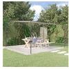 Image de Prieel 4x4 m 180 g/m² stof en staal beige362466