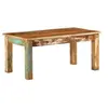 Image de Table basse 100x55x45 cm bois de récupération massif