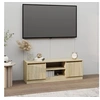 Image de Meuble TV avec porte Chêne sonoma 102x30x36 cm