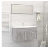 Image de Ensemble de meubles de salle de bain 2 pcs Sonoma gris826624