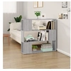 Image de Boekenkast/kamerscherm 100x24x94 cm grijs sonoma eikenkleurig826648