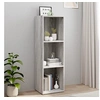 Image de Bibliothèque Meuble TV sonoma gris 36x30x114 cm bois ingénierie