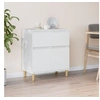 Image de Buffet Blanc 60x35x70 cm Bois d ingénierie