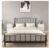 Image de Tables de Chevet 2 pcs, Armoires de Nuit avec Rangement, Armoires de Lit, Tables de Nuit, Meubles de Chambre à Coucher, Industriel, Blanc