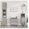 Image de Armoire salle de bain sonoma gris 30x30x100 cm