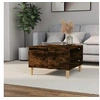 Image de Table basse chêne fumé 55x55x36,5 cm bois d'ingénierie821081