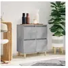 Image de Buffet Gris béton 60x35x70 cm Bois d ingénierie