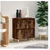 Image de Buffet Chêne fumé 60x35x70 cm Bois d'ingénierie821161