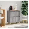Image de Buffet Sonoma gris 60x35x70 cm Bois d'ingénierie821162