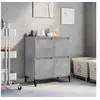 Image de Buffet Gris béton 60x35x70 cm Bois d'ingénierie821168