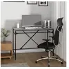 Image de Bureau sonoma gris 100x50x75 cm bois d'ingénierie et fer