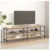Image de Meuble TV chêne sonoma 160x30x50 cm bois d ingénierie
