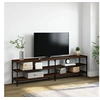 Image de Meuble TV chêne marron 180x30x50 cm bois d'ingénierie et métal826758
