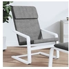 Image de Chaise interieur non pliable H. 98 cm en bois massif gris