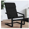 Image de Relaxstoel stof zwart351058