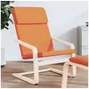 Image de Chaise H. 98 cm non pliable interieur en bois massif jaune