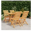 Image de 5-delige Tuinset massief teakhout3154999