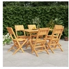 Image de 7-delige Tuinset massief teakhout3155008