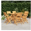 Image de Ensemble à Dîner de Jardin 7 pcs, Ensemble à Manger avec Table et Chaise, Ensemble de Salon, Meubles de Terrasse, 3155010
