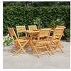 Image de 7-delige Tuinset massief teakhout3155012
