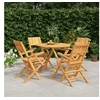 Image de Ensemble à Dîner de Jardin 5 pcs, Ensemble à Manger avec Table et Chaise, Ensemble de Salon, Meubles de Terrasse, 3155030