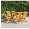 Image de Tuinstoelen inklapbaar 6 st 47x63x90 cm massief teakhout3155047